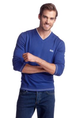 Knitted V-neck sweater 'Vime'