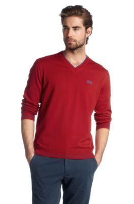 Knitted V-neck sweater 'Vime'