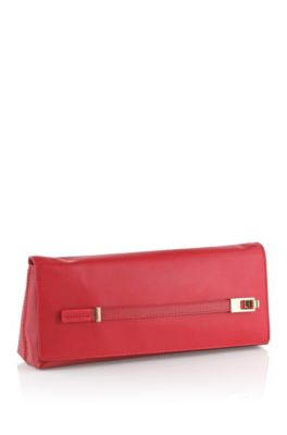 Calfskin leather pochette bag 'Tara'