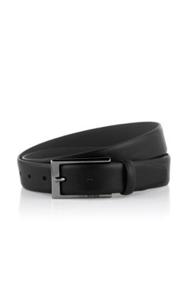Ceinture en cuir de vachette perfor&eacute;, Coriolo