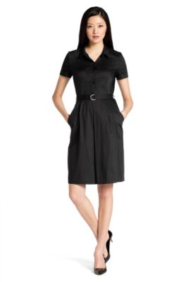 Shirt dress made of light material 'Kedita-1'