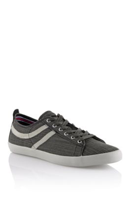 Canvas and suede sneaker 'Sammis'