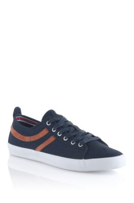 Canvas and suede sneaker 'Sammis'