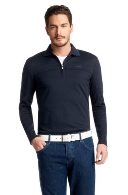 Sweatshirt with a polo collar 'Padmin'