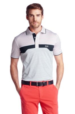 Cotton-jersey polo shirt &acute;Patto`