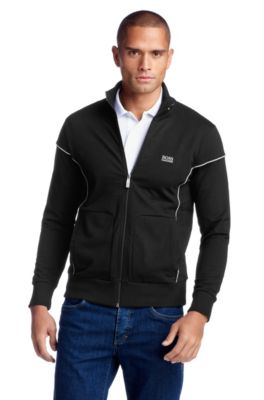 Sweatshirt-Jacke &acute;Skaz` mit Stehkragen