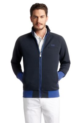 Sweatshirt jacket with a stand-up collar 'Salvo'