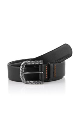 Belt in soft calfskin leather 'Enorah'