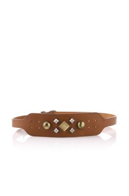 Cowhide leather belt 'Eleena'