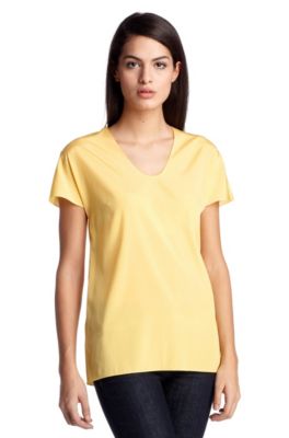 T-shirt en soie m&eacute;lang&eacute;e, Illankan1