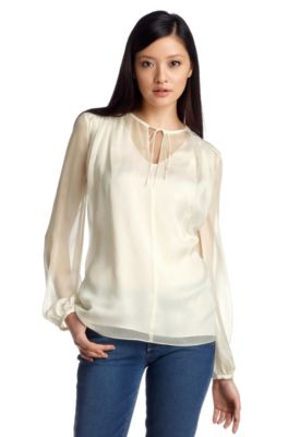 Pure silk tunic 'Imalyas'