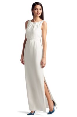 Evening dress with a leg slit 'Dablaska'