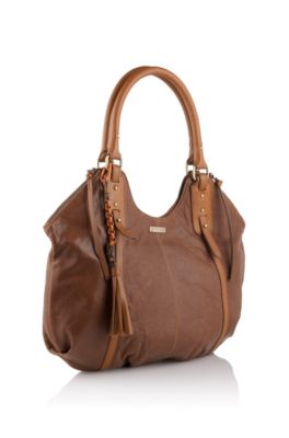 Lamb leather handbag 'Vegah'