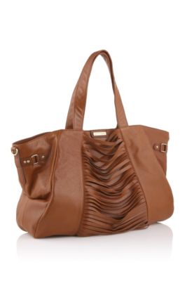 Shopper in fine calfskin leather 'Florie'