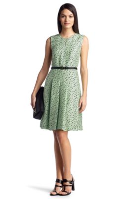 Silk dress with cotton lining 'Duminesa'