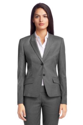 New wool and viscose blazer 'Jadena'
