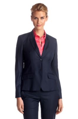 New wool and viscose blazer 'Jadena'