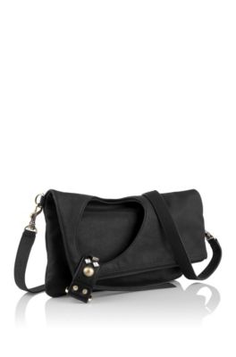 Calfskin leather clutch bag 'Sery'