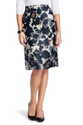 Skirt made of a silk/cotton blend 'Vanas'