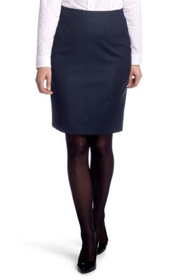 Shift skirt made of blended new wool 'Vilina'
