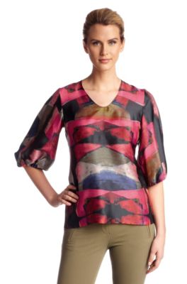 Pure silk tunic 'Icellana'