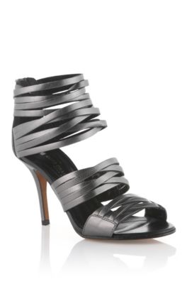 Shiny leather sandal 'Florice-L'