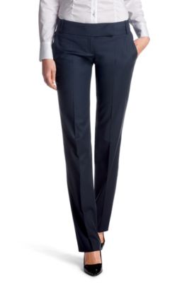 Business-Hose &acute;Taru5` aus Schurwolle und Viskose