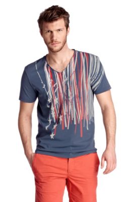 V-neck T-shirt 'Timbre 1'