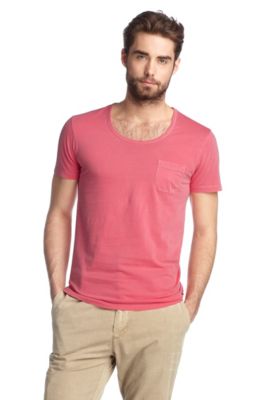 T-Shirt &acute;Taxes` mit aufgesetzter Brusttasche