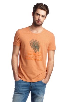 T-shirt with front print 'Therron'