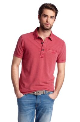 Piqu&eacute; polo shirt with smooth collar 'Pushkyn 1'