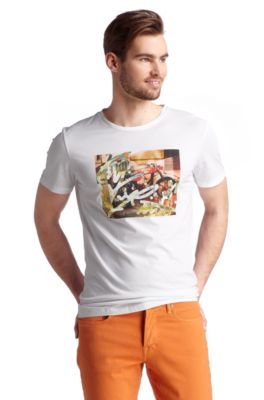 T-Shirt &acute;Takeover 2` mit Rundhals-Ausschnitt