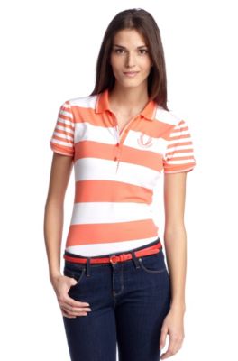 Polo shirt with block stripes 'Paksina'