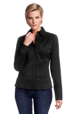Blouse with side zip fasteners 'Bashina4'