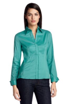 Blouse &acute;Bashina4` met ritsen opzij