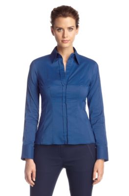 Blouse &acute;Bashina4` met ritsen opzij