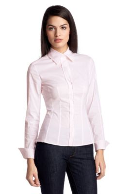 Blouse with Kent collar 'Bashina4'