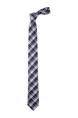 Krawatte &acute;TIE 6 CM` mit Karo-Dessin