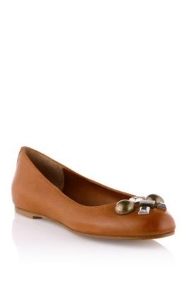 Leather ballerina 'Seila'