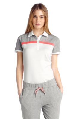 Polo shirt with a contrasting collar 'Payli'