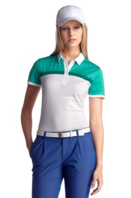 Polo shirt with a contrasting collar 'Payli'