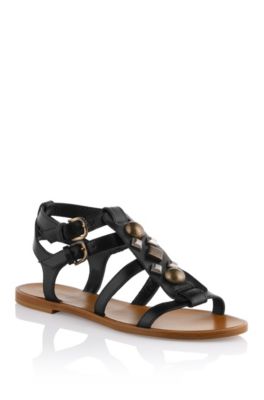 Sandalen &acute;Syndie` aus Rindsleder