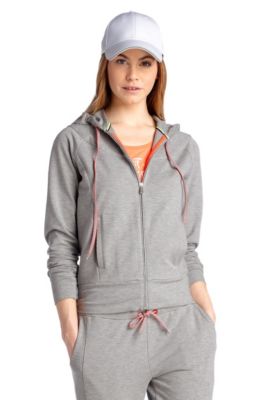 Hooded sweatshirt jacket 'Sunji'