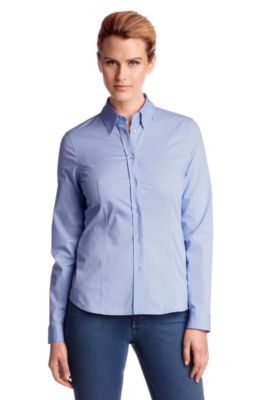 Businessblouse &acute;Banu11` met kentkraag