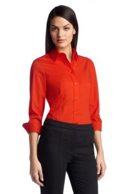 Business blouse with a Kent collar 'Banu11'