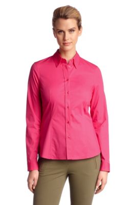 Businessblouse &acute;Banu11` met kentkraag