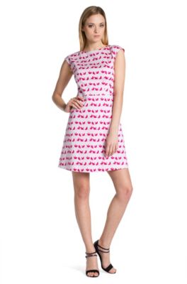 Cotton blend dress from HUGO 'Ketty'