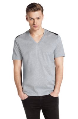 V-neck T-shirt 'Drapple'
