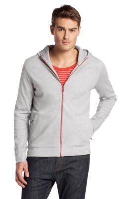 Sweatshirt-Jacke &acute;Dos` mit Kapuze aus Baumwolle