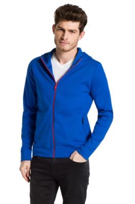 Sweatshirt-Jacke &acute;Dos` mit Kapuze aus Baumwolle
